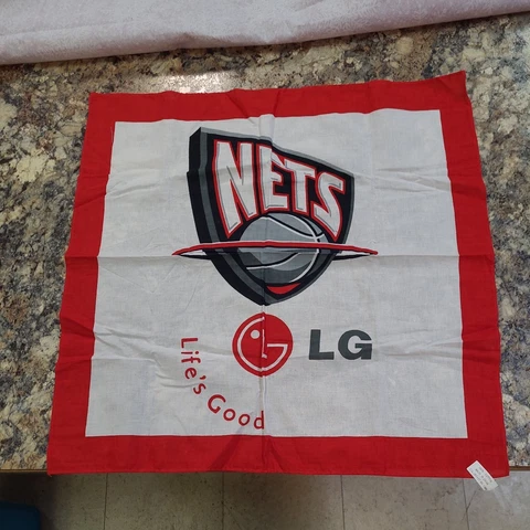 Nice New Jersey Nets Cloth Towel. SGA Cover