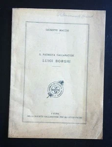 1945 IL PATRIOTA GALLARATESE LUIGI BORGHI - Imagen 1 de 1
