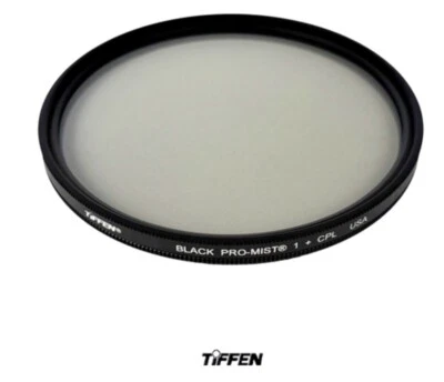 Tiffen 72mm FusionPOL Series Black Pro-Mist 1 + Circular Polarizer Filter - Image 1 of 4