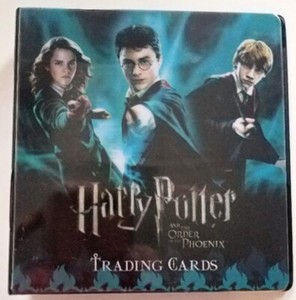 HARRY POTTER AND THE ORDER OF THE PHOENIX UPDATE 2007 ARTBOX 3D ALBUM BINDER