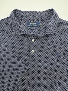 Polo Ralph Lauren Poloshirt Herren XL Classic Fit Geometrisch All Over Print Golf - Bild 1 von 9