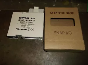 NIB OPTO 22 SNAP-AIMA-1 2-CHANNEL ISOLATED MODULE (WL53-1) - Picture 1 of 5