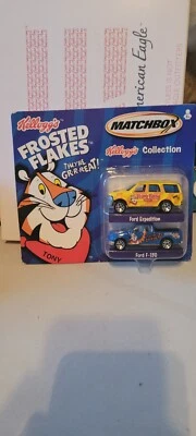 NUEVO Matchbox Kellogg's Frosted Flakes Collection, Ford Expedition, Ford F-150 Foto 1 de 4