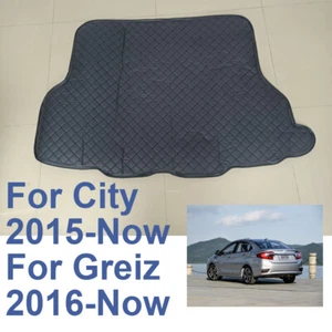For Honda City 2015-2023 Rear Trunk Tray Cargo Boot Liner Mat Floor Protector - Picture 1 of 2