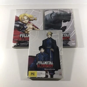 Full Metal Alchemist Volumes 1/2/3 DVD Bundle Lot R4 PAL Anime English Subtitles - Imagen 1 de 12
