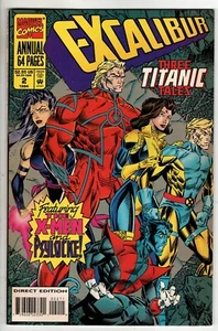 EXCALIBUR Vol 1 Nº 2 (Marvel 1994) Edición Anual X-Men y Psylocke 3 Tales - Imagen 1 de 2