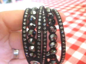 Swarovski Black Slake Bracelet - Picture 1 of 5