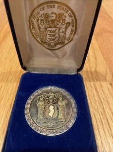 Vintage NJ Medaille - Bild 1 von 2