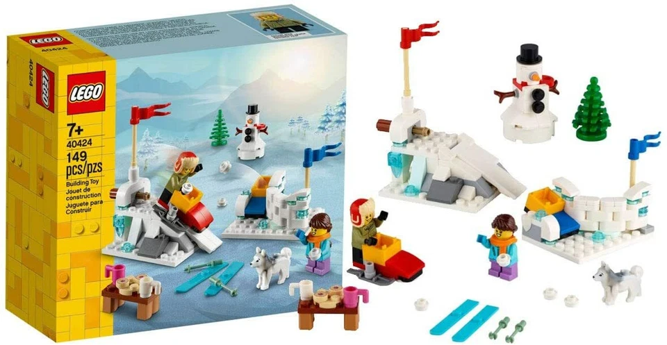 New LEGO 40424 Winter Snowball Fight 149pcs - Image 1 of 1