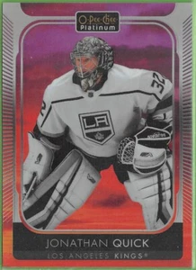2021-22 O-Pee-Chee Platinum Sunset #128 Jonathan Quick - Picture 1 of 2