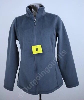 NEW 32 Degrees Heat Women's Full Zip Front Fleece Blue Jacket Size S - Image 1 of 4