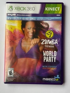 Zumba Fitness World Party - Xbox 360 completo spedizione veloce gratuita - Foto 1 di 3
