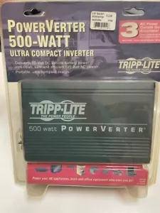 TRIPP LITE 500 WATT POWER VERTER ULTRA COMPACT INVERTER New Old Stock - Picture 1 of 2