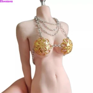 BDSM Imbracatura in Pelle Cinghia Vestiti Bondage per 1/6 Action Figure Femmina Phicen - Foto 1 di 43
