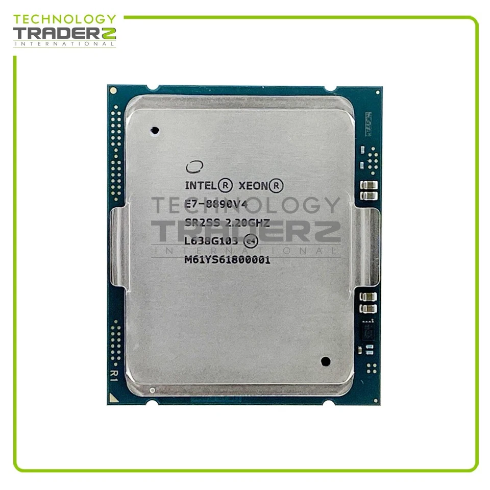 SR2SS Intel Xeon E7-8890 v4 24-Core 2.20GHz 60MB 165W Processor - Image 1 of 1