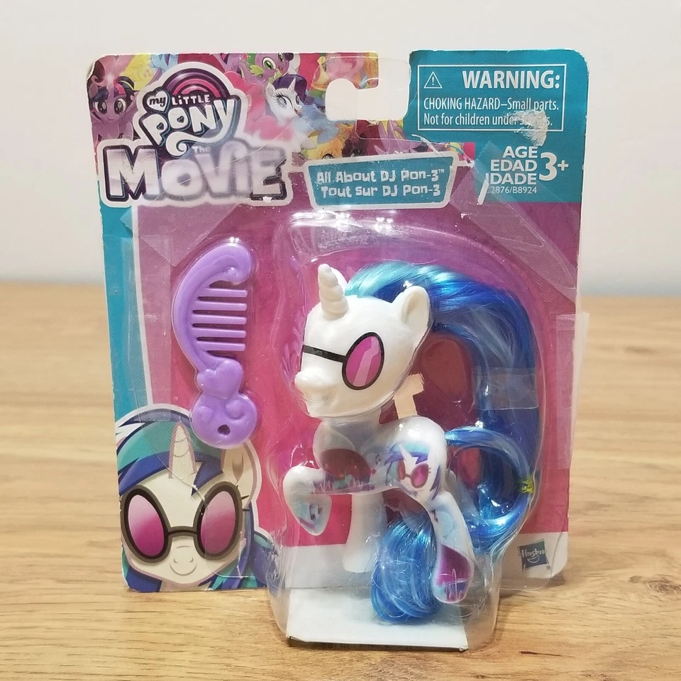 My Little Pony The Movie All About DJ 3 1/2" Action Figure Hasbro