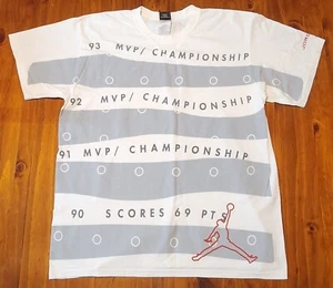 Vintage Air Jordan 10 Retro Tee Large 2005 Steel Jordan Brand Michael Jordan Y2K - Bild 1 von 6
