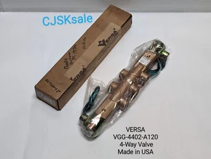 VERSA VGG-4402-A120  4-Way Solenoid Valve Made In USA (NEW). - Picture 1 of 11