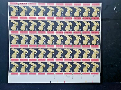 U.S. #2413 CONSTITIUTION BICENTENNIAL, FULL SHEET OF 50, MINT NEVER HINGED - Image 1 of 3