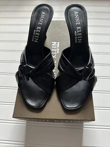 Anne Klein New York Arlo Heels - Black - Sz 8.5M - Picture 1 of 7