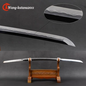 38" Kobuse Full Tang Bare Naked Blade For Japanese Samurai Katana Sword Choji - Bild 1 von 9