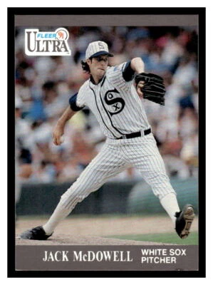 1991 Ultra  #78 Jack McDowell - Chicago White Sox - Image 1 of 2