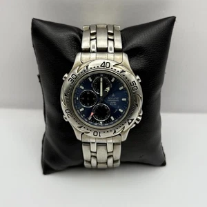 Accurist Men's Chronograph Alarm Quartz Watch WR 100 40mm PARTS REPAIR - Picture 1 of 13