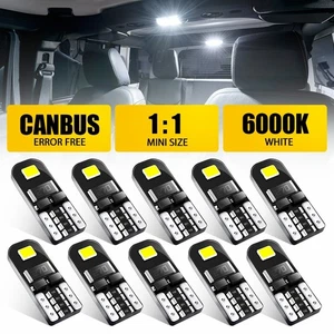 10pc LED License Map Light Bulbs 6000K White 168 194 2825 for Toyota Tacoma 2023 - Bild 1 von 10