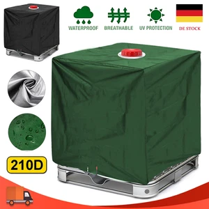 IBC Container Cover Thermo UV Protección anticongelante Tanque de agua de lluvia Lona de cubierta - Imagen 1 de 15