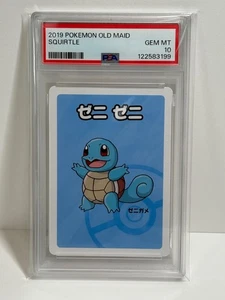 2019 Pokémon Babanuki Old Maid Squirtle PSA 10 GEM MINT – Japanese Exclusive - Picture 1 of 2