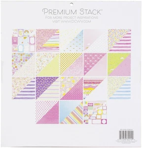 DCWV Cardstock Stack 12"X12" 36/Pkg-Unicorn And Rainbow St - Picture 1 of 1