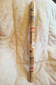 Gift Wrap Wrapping Paper Fishing Club Fish 40 Sq Ft NEW SEALED Vintage - Picture 1 of 7