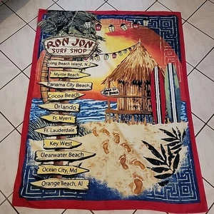 Ron John Surf Shop Oversized Beach Towel Blanket 64" x 52" - Picture 1 of 5
