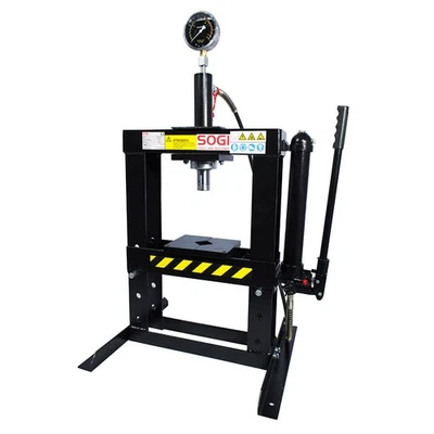 Pressa da banco idraulica manuale SOGI P10-M da 10 Ton - Immagine 1 di 4