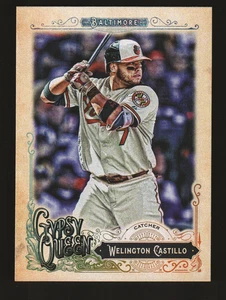 2017 Topps Gypsy Queen #202 - Welington Castillo - Baltimore Orioles 17-1102 - Foto 1 di 2