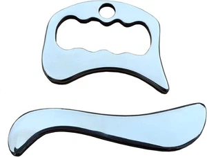Gua Sha Tool Gua Sha Stainless Steel Iastm Tool Gussha Massage Tool Muscle Scrap - Picture 1 of 6