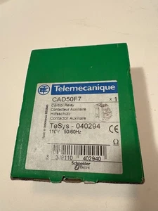 Schneider / Telemecanique CAD50F7 110VAC 5 x N/O Control Relay - Picture 1 of 4