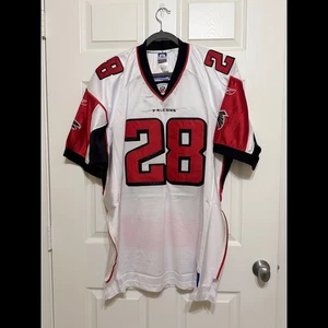 Vintage NFL Atlanta Falcons Warrick Dunn Trikot Neu mit Etikett Gr. 50 & 54 Authentic - Bild 1 von 5