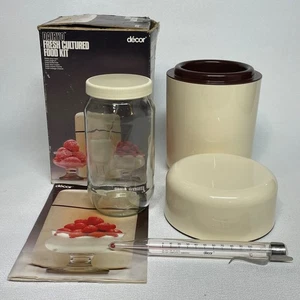 Vintage Decor Dairyo Yoghurt Maker - Fresh Cultured Foods Food Kit - New in Box - Picture 1 of 13