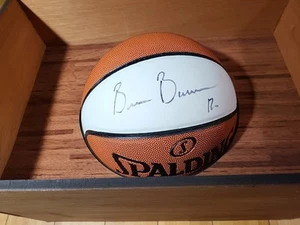 Spurs Bruce Bowen Autogramm Basketball MOBIL 1 Öl mit Holzbox HOF signed 2-I - Bild 1 von 10