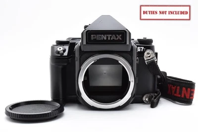[Near MINT] Pentax 67 II Medium Format 6x7 Film Camera Body AE Finder From JAPAN - Image 1 of 4