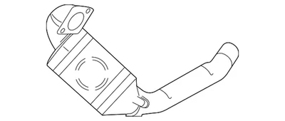 Genuine Ford Catalytic Converter F2GZ-5E213-F - Image 1 of 3