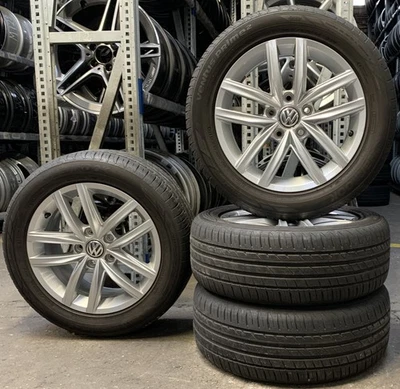 4x Original VW Sommerräder 205/55 R16 91V - für Golf VII 7 8 2377 - Bild 1 von 4