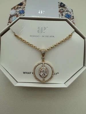 Bomb Party October Necklace - Grace Was the Armor NK86663 - Opal on Gold Plating - Image 1 of 2