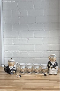 Department 56 Ceramic Jam Bon Collection 8 Piece Set - Picture 1 of 12