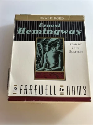 Ernest Hemingway A Farewell To Arms audio book 8 CD 💿 John Slattery aba - Image 1 of 2