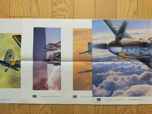 Hasegawa Art Gallery WWII German Aircraft Models Hs129 Bf109 He111 Ju87 Japan - Picture 1 of 7