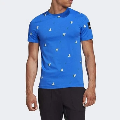 NEW adidas Must Have GFX T-Shirt Men’s Size Small Black Tee FQ6216 Casual - Image 1 of 4