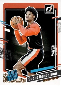 Scoot Henderson Rookie - 2023-24 Donruss Basketball - Rated Rookie #250 - Bild 1 von 2