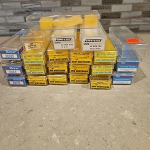 Lot of 22 Mixed Brand N Scale Empty Train "Jewel" Boxes 5" - AHM, Roco & More - Picture 1 of 21